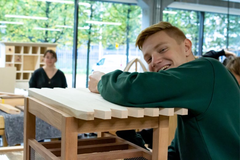 Tentoonstelling studenten HMC in het postkantoor