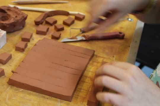 Workshop metselen, ©Museum Het Schip